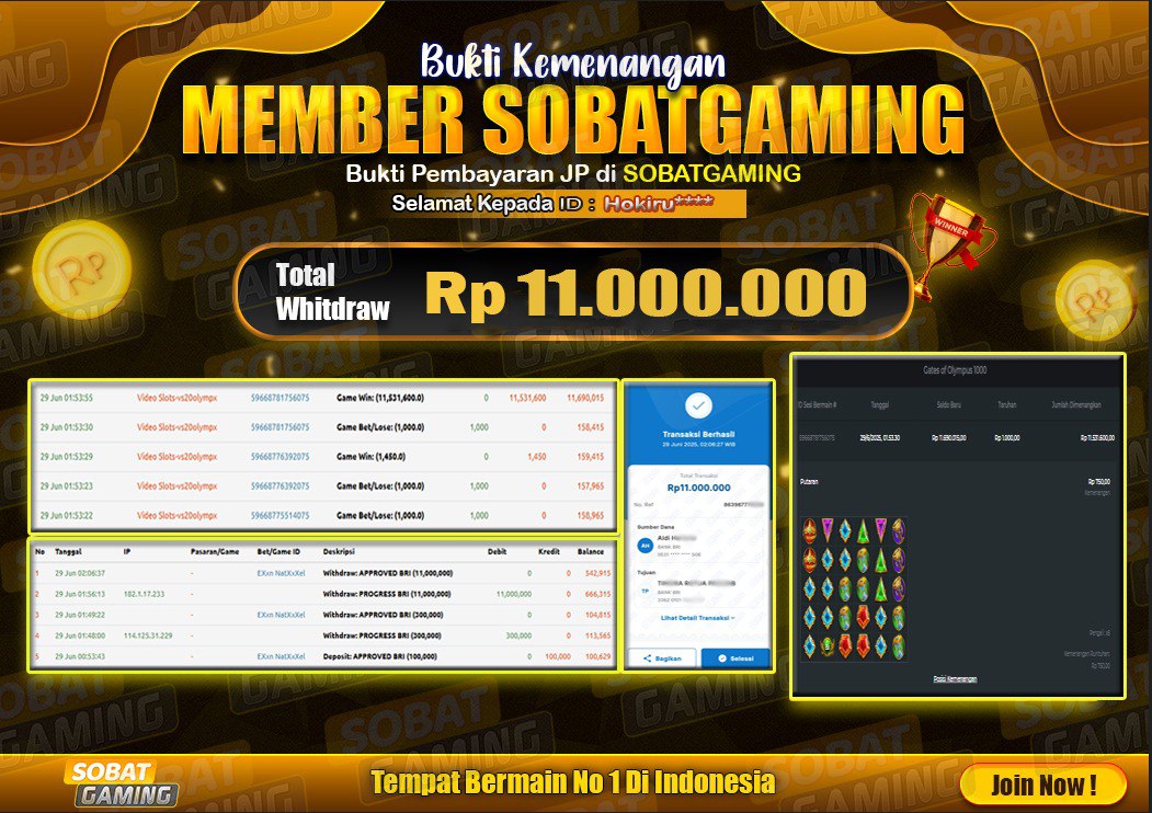 BUKTI JP1 29 JUNE 2025 LUNAS RP. 11.000.000,-