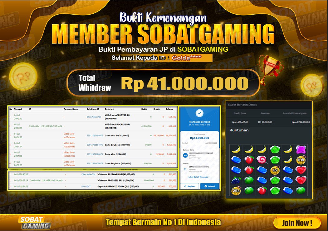 BUKTI JP3 04 JULY 2025 LUNAS RP. 41.000.000,-