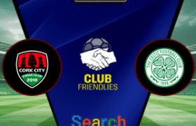 Cork City Vs Celtic 09 Juli 2025