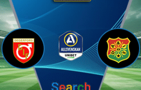 Degerfors IF Vs GAIS 19 Juli 2025