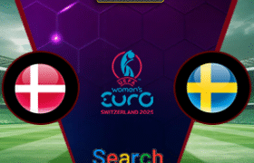 Denmark Women Vs Sweden Women 04 Juli 2025