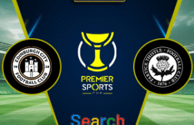 Edinburgh City Vs Partick Thistle 12 Juli 2025