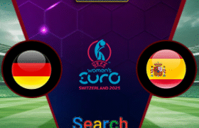 Germany Women Vs Spain Women 24 Juli 2025