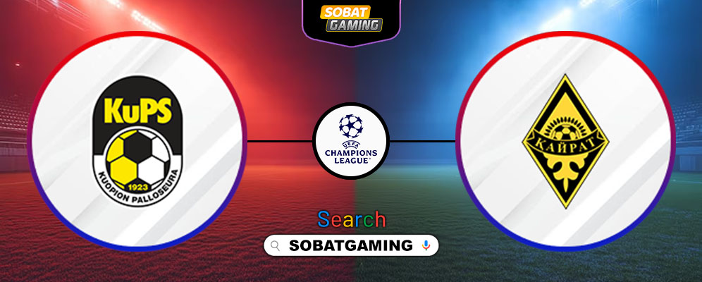 KUPS Vs Kairat Almaty 22 Juli 2025