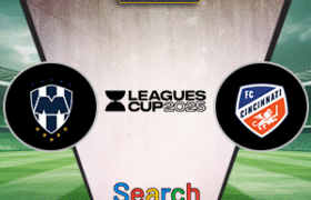 Monterrey Vs FC Cincinnati 01 Agustus 2025