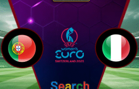 Portugal Women Vs Italy Women 08 Juli 2025