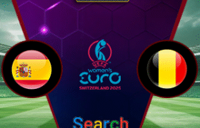 Spain Women Vs Belgium Women 07 Juli 2025
