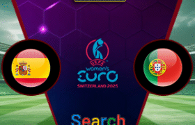 Spain Women Vs Portugal Women 04 Juli 2025