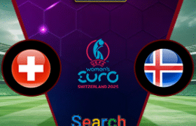 Switzerland Women Vs Iceland Women 07 Juli 2025