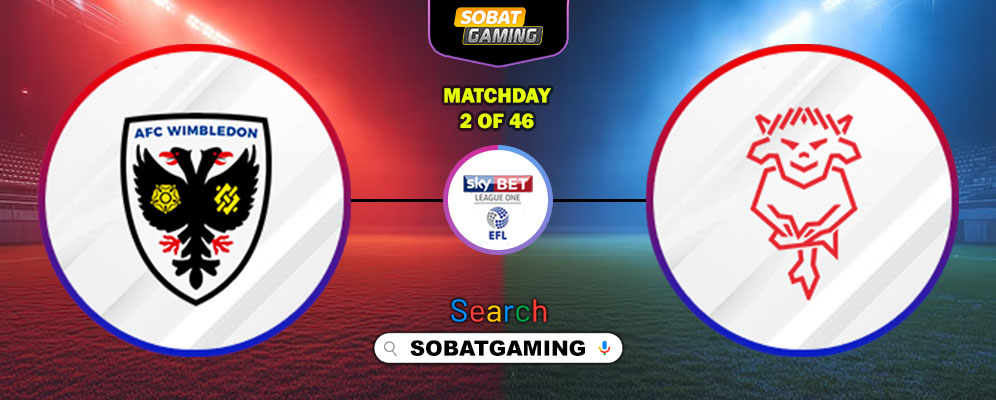 AFC Wimbledon Vs Lincoln City 09 Agustus 2025