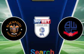 Blackpool Vs Bolton Wanderers 30 Agustus 2025
