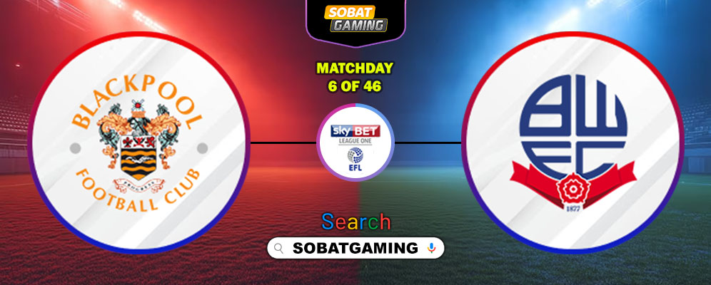 Blackpool Vs Bolton Wanderers 30 Agustus 2025