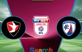 Cheltenham Town Vs Chesterfield 09 Agustus 2025