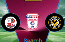 Crawley Town Vs Newport County 09 Agustus 2025
