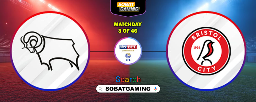Derby County Vs Bristol City 23 Agustus 2025