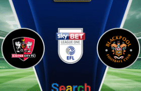 Exeter City Vs Blackpool 09 Agustus 2025