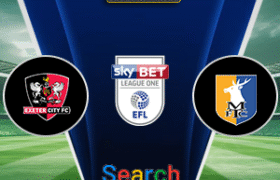 Exeter City Vs Mansfield Town 16 Agustus 2025