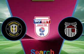 Harrogate Town Vs Grimsby Town 09 Agustus 2025