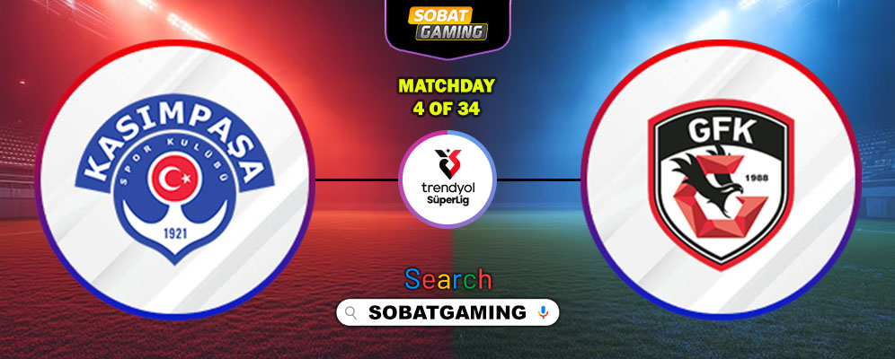 Kasimpasa Vs Gaziantep FK 30 Agustus 2025