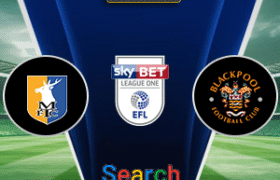 Mansfield Town Vs Blackpool 20 Agustus 2025