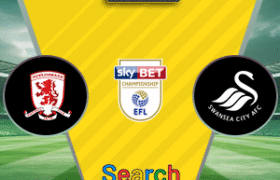 Middlesbrough Vs Swansea City 09 Agustus 2025