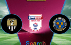 Notts County Vs Shrewsbury Town 21 Agustus 2025