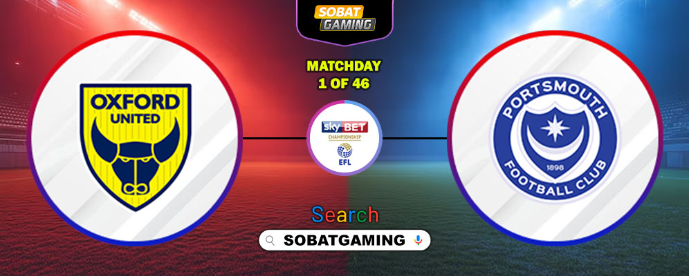 Oxford United Vs Portsmouth 09 Agustus 2025