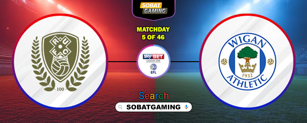 Rotherham United Vs Wigan Athletic 23 Agustus 2025