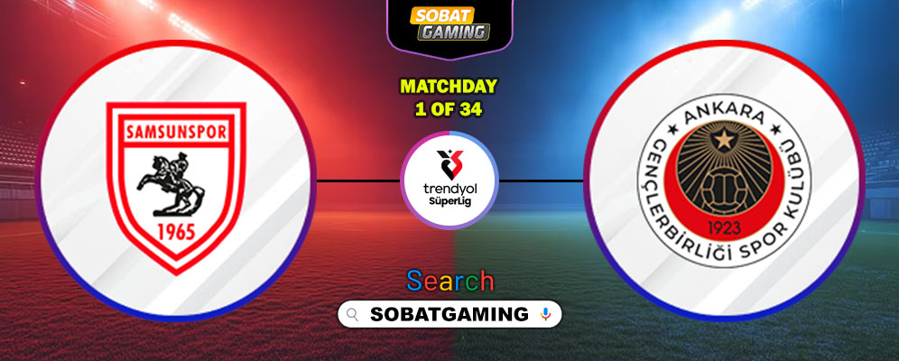 Samsunspor Vs Genclerbirligi 09 Agustus 2025