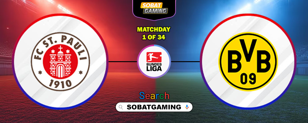 St. Pauli Vs Dortmund 23 Agustus 2025