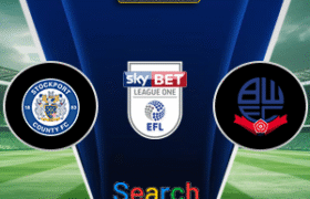 Stockport County Vs Bolton Wanderers 03 Agustus 2025