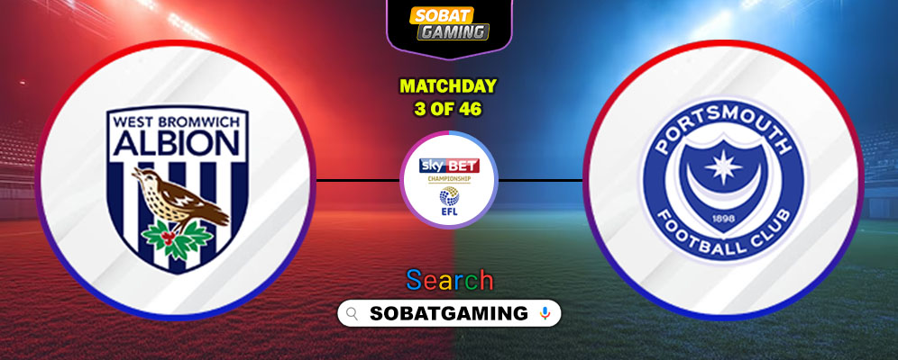 West Bromwich Albion Vs Portsmouth 23 Agustus 2025