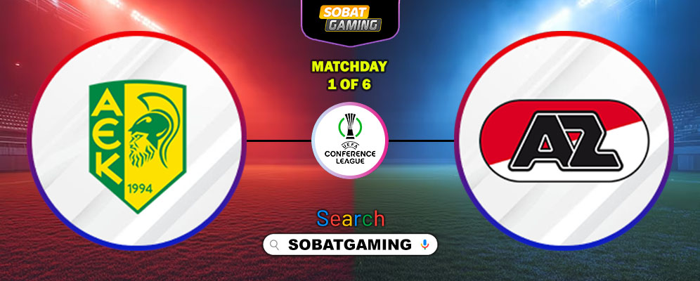 AEK Larnaca Vs AZ Alkmaar 03 Oktober 2025