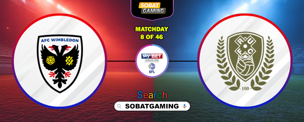 AFC Wimbledon Vs Rotherham United 13 September 2025