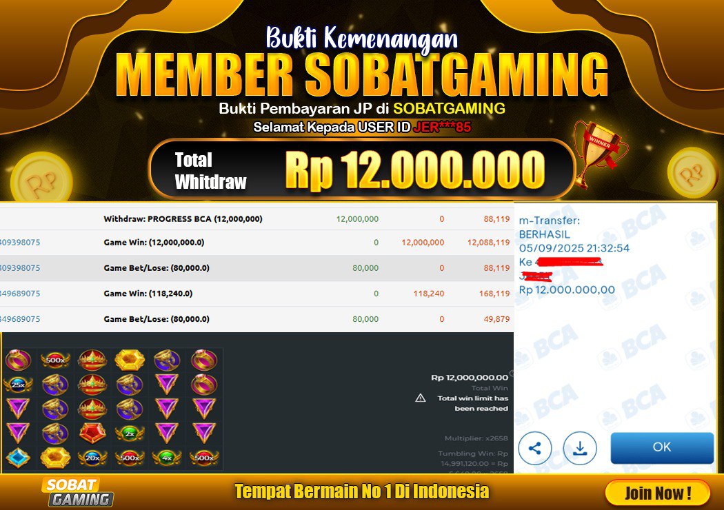 BUKTI JP2 05 SEPTEMBER 2025 LUNAS RP. 12,000.000,-
