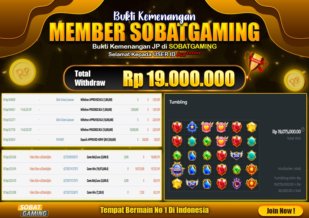 BUKTI JP 18 SEPTEMBER 2025 LUNAS RP. 19.000.000,-