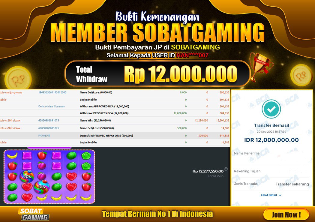 BUKTI JP 20 SEPTEMBER 2025 LUNAS RP. 12.000.000,-