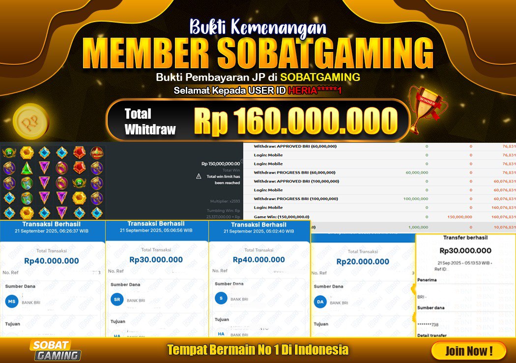 BUKTI JP 21 SEPTEMBER 2025 LUNAS RP. 160.000.000,-