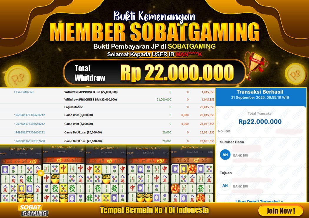 BUKTI JP 21 SEPTEMBER 2025 LUNAS RP. 22.000.000,-