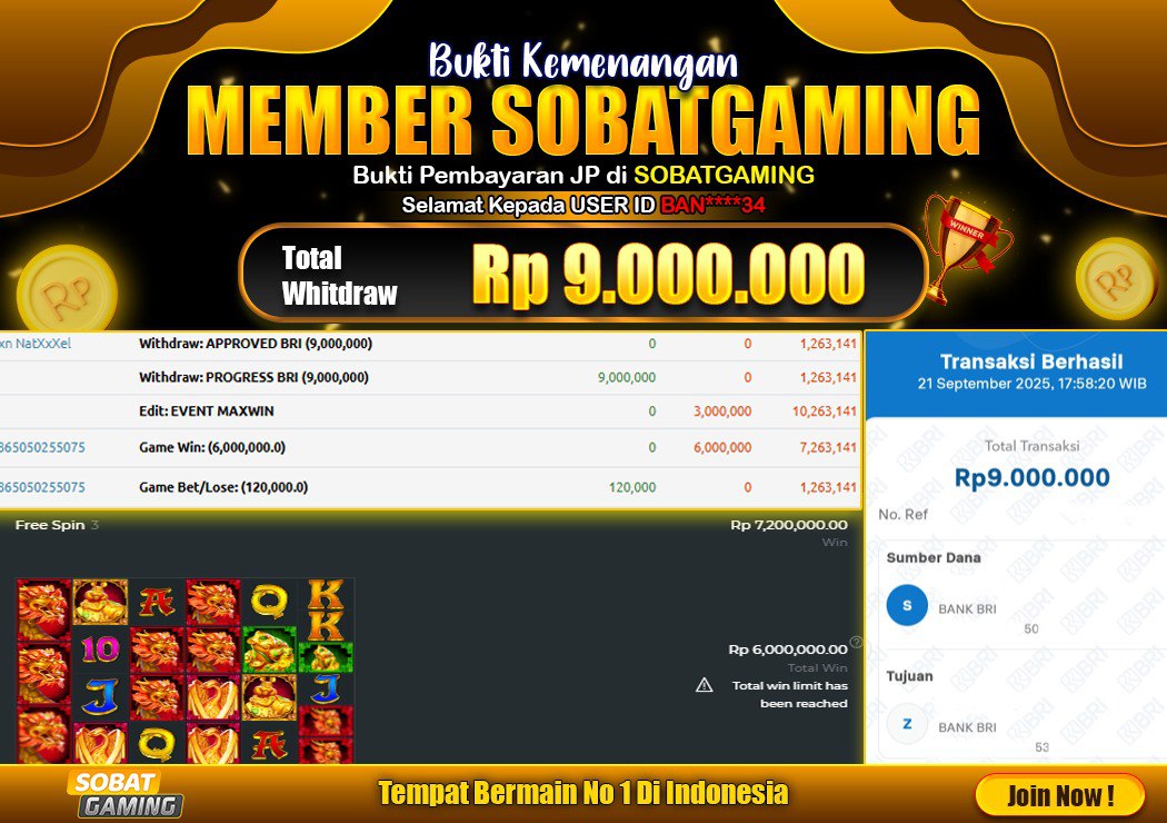 BUKTI JP 21 SEPTEMBER 2025 LUNAS RP. 9.000.000,-