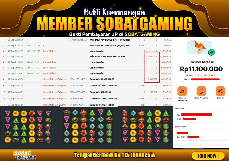 BUKTI JP 27 SEPTEMBER 2025 LUNAS RP. 11.100.000,-