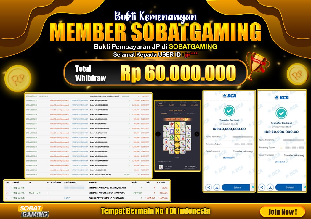 BUKTI JP 27 SEPTEMBER 2025 LUNAS RP. 60.000.000,-