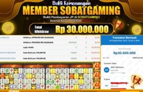 BUKTI JP1 06 SEPTEMBER 2025 LUNAS RP. 30.000.000,-