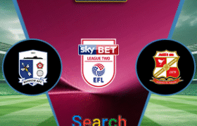 Barrow Vs Swindon Town 06 September 2025