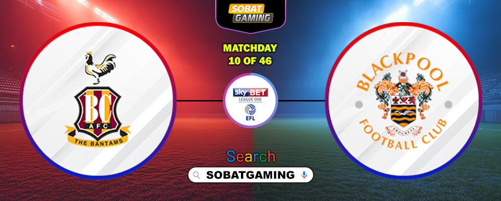 Bradford City Vs Blackpool 27 September 2025