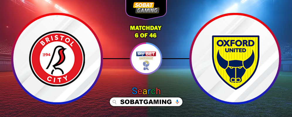 Bristol City Vs Oxford United 21 September 2025