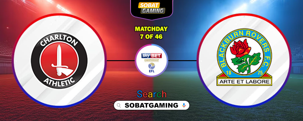 Charlton Athletic Vs Blackburn Rovers 27 September 2025