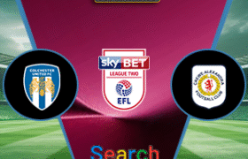 Colchester United Vs Crewe Alexandra 06 September 2025