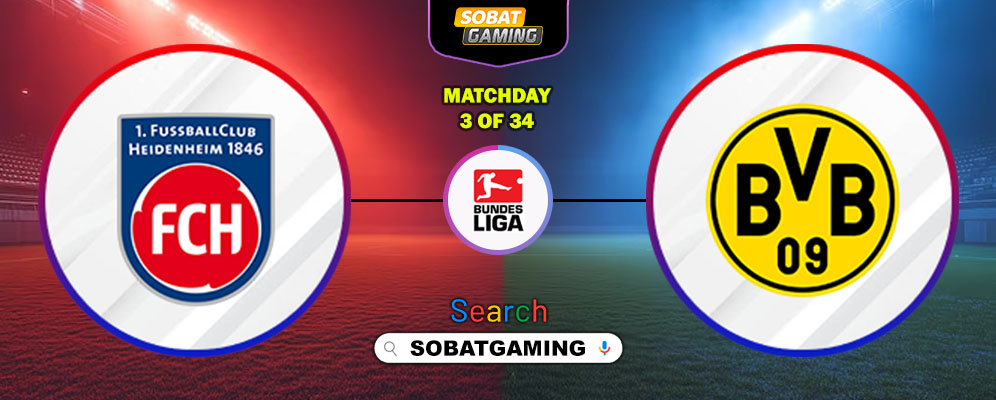 FC Heidenheim Vs Dortmund 13 September 2025