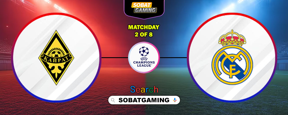 Kairat Almaty Vs Real Madrid 30 September 2025